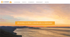 Desktop Screenshot of lemassif.com